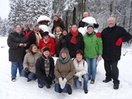 Spaß, Schnee und viel Musik: Workshop-Wochenende im winterlichen Sauerland